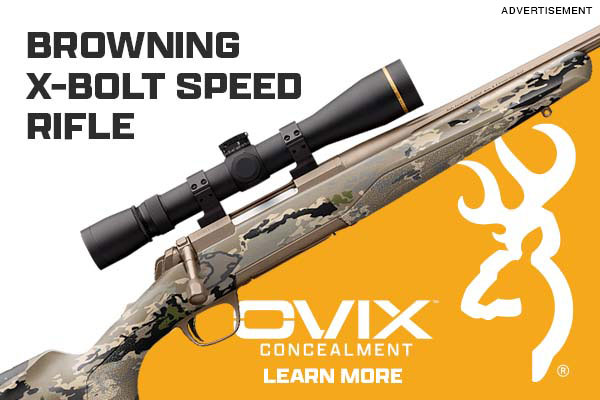 Improve Your Odds with the Browning X-Bolt Speed Rifle