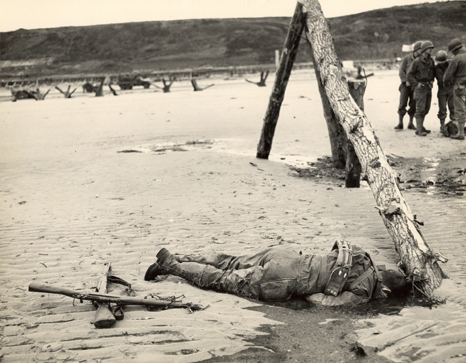 Fallen Hero, Omaha Beach