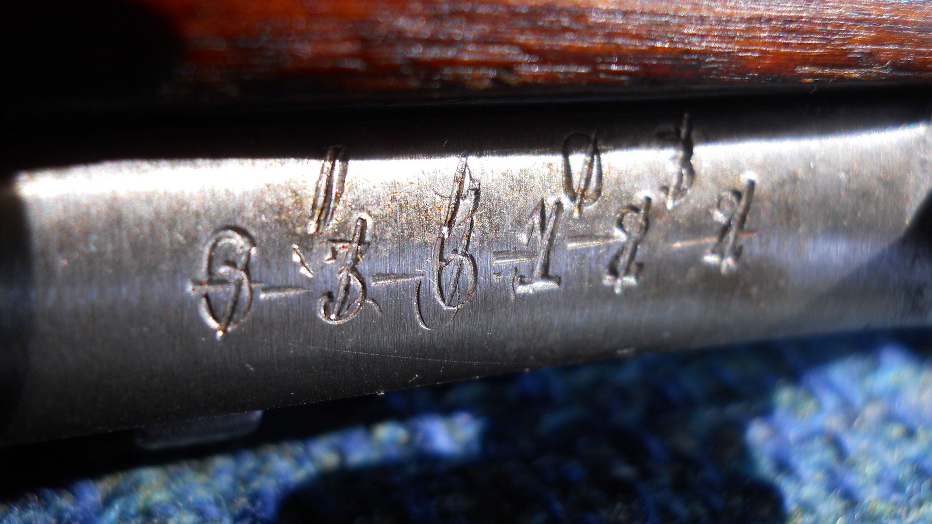 barrel stamping serial number rifle mosin nagant