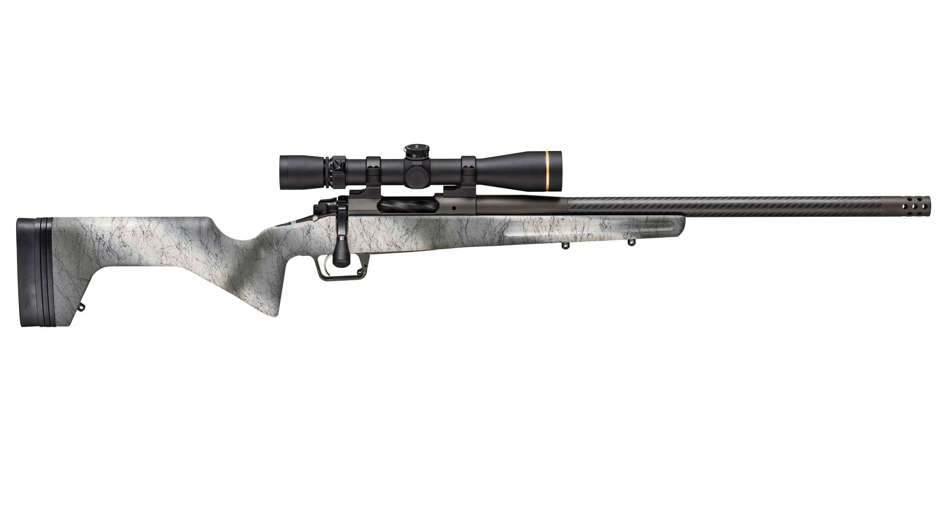 Right side profile of the Springfield Model 2020 Redline bolt-action rifle.