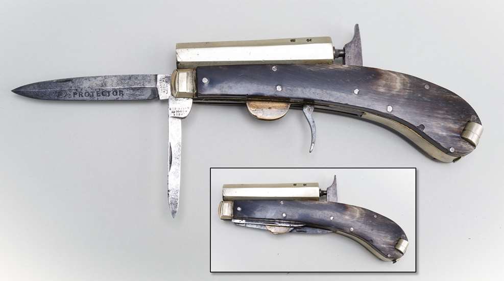 Rodger’s “Self Protector” Knife Pistol