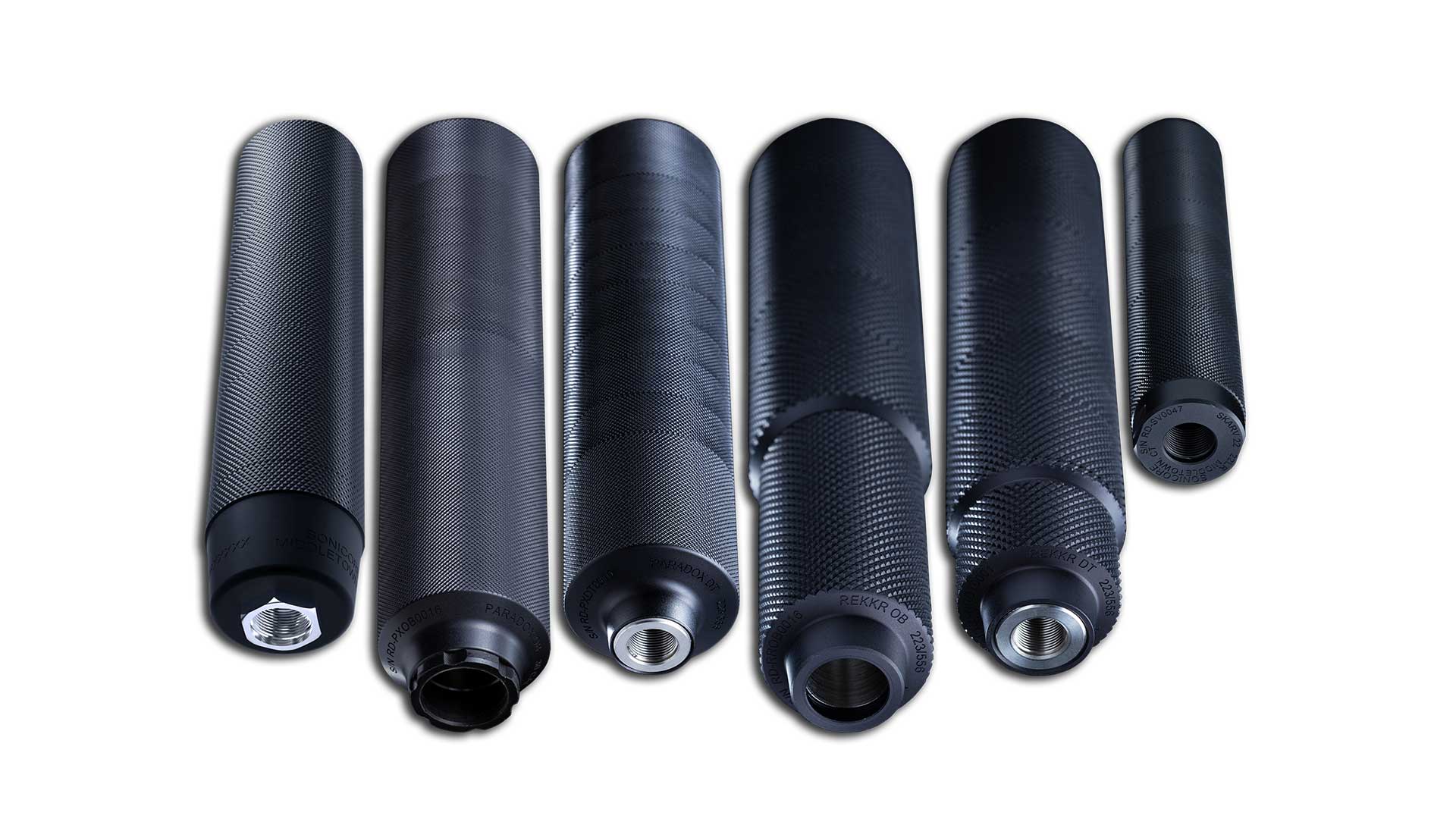 Lyman Sonicore Suppressors Lineup F