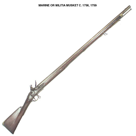 Marine or Militia Musket 1756-1759