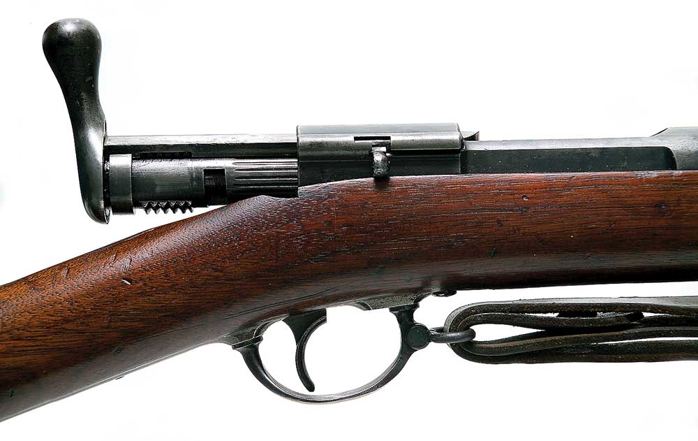 right side ward-burton bolt action rifle historical