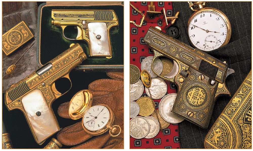 Victoria-marked pistols