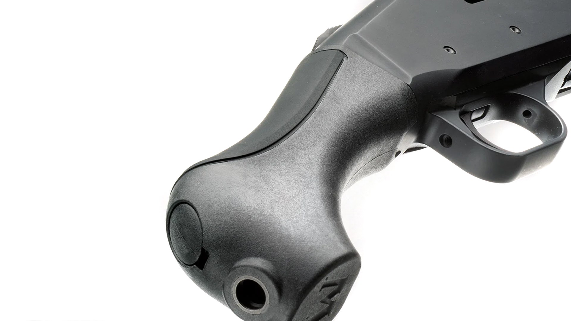 Rear grip of the Mossberg 990 Aftershock.