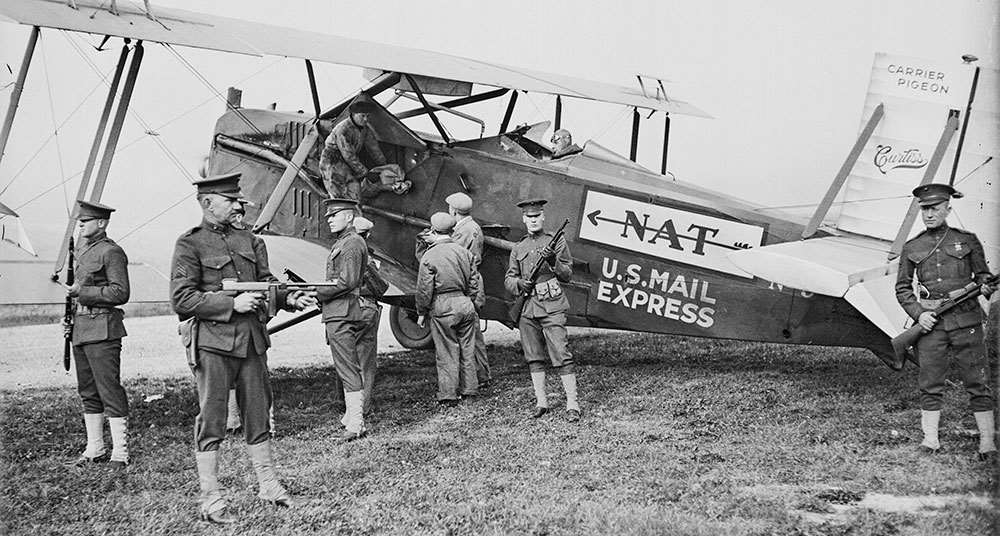 U.S. Mail airplane