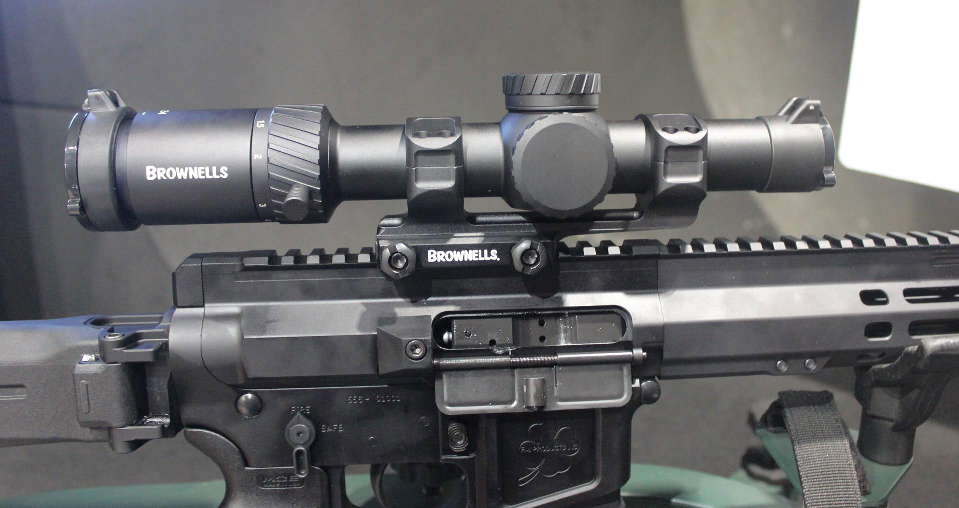 Brownells offers an in-house series of match-grade AR-15 optics.