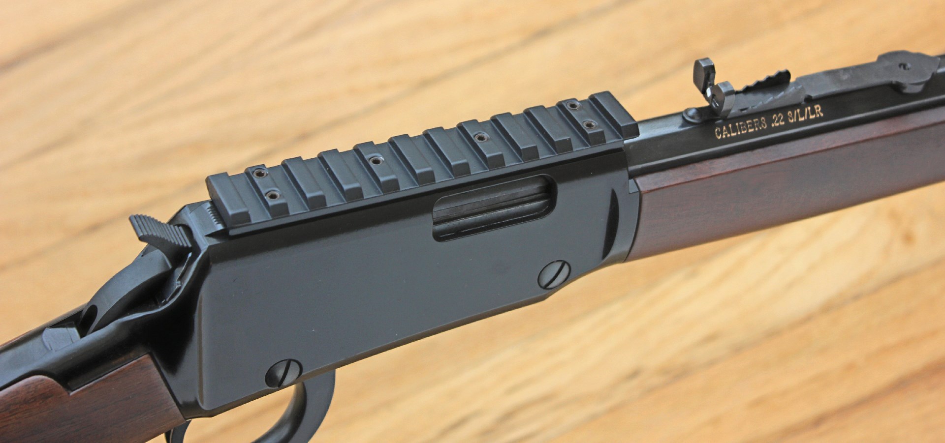 Henry offers the #HLPA001 optics rail for those who prefer Picatinny-type scope mounts.