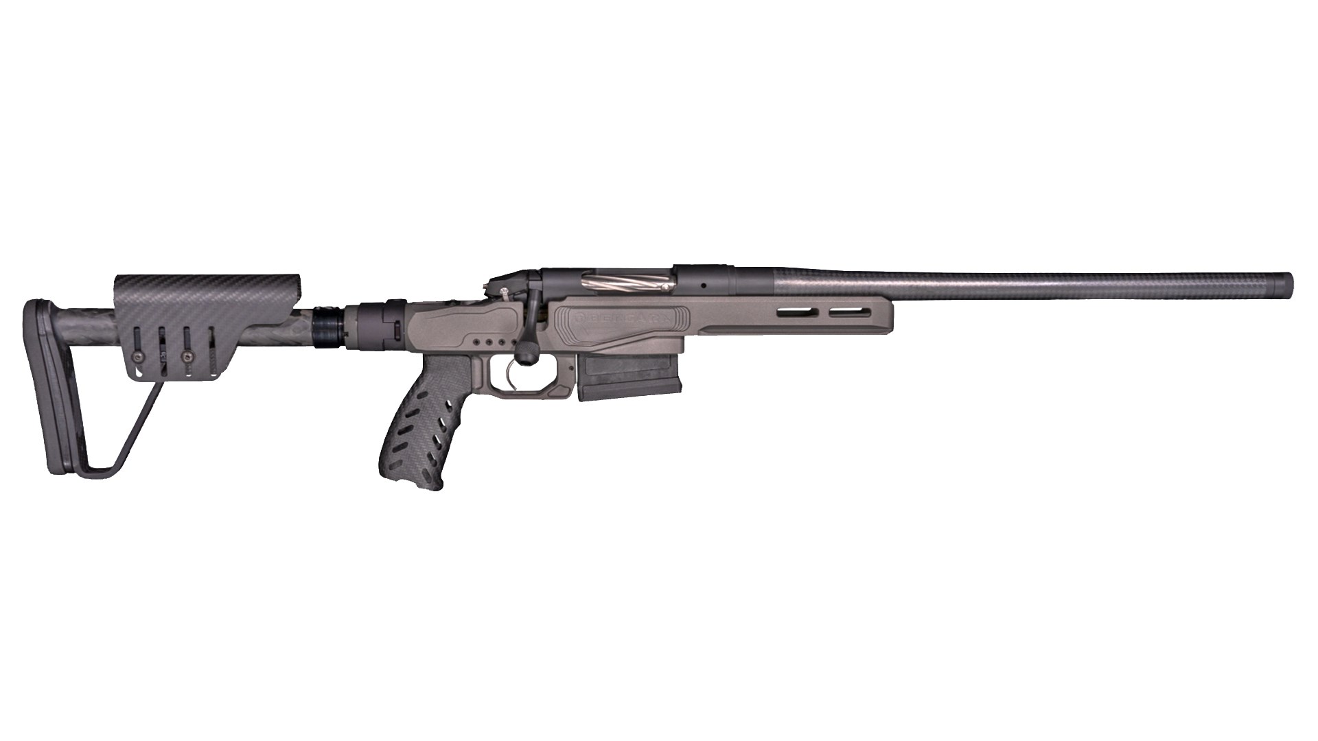 Right side of the Bergara MgMicro Lite rifle.