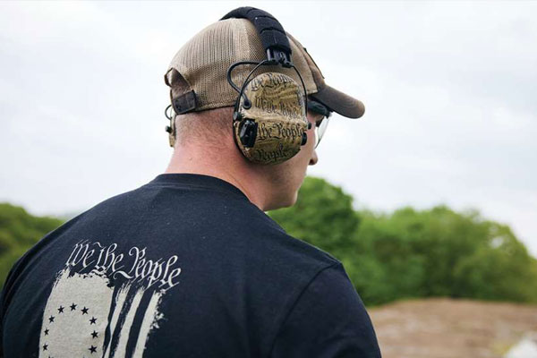 New: Safariland Liberator HP, HP-R Hearing Protection Featuring We The People Theme
