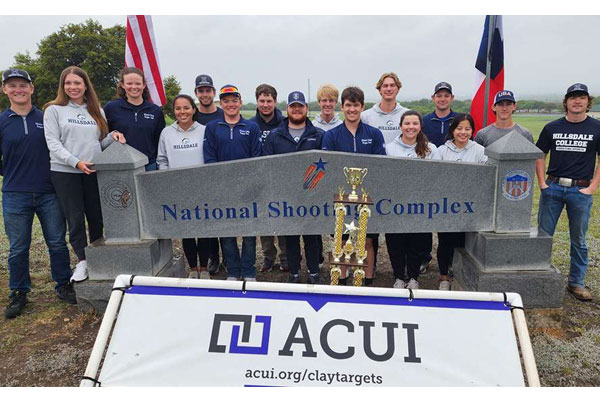 Hillsdale Shotgun Team Wins Div. II Title At 2024 ACUI/SCTP Collegiate Clay Target Championship