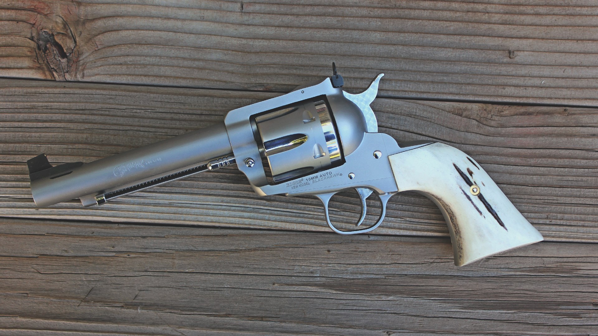 This revolver’s internal components were given an ‘action job’ to smooth operations and lighten the trigger pull.