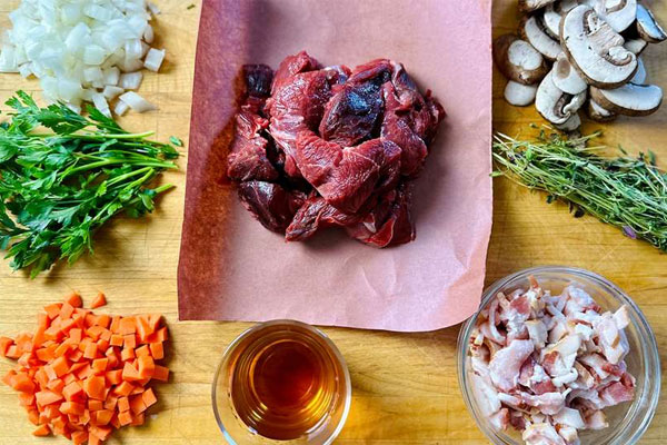 Recipe: Venison Bourguignon