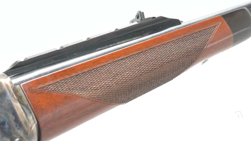 Wood metal brown black rifle parts