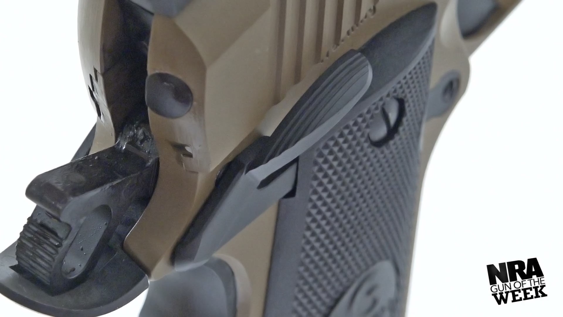 Girsan MC1911S XLV pistol closeup slide hammer safety