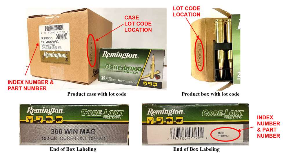 Remington Ammo Recall