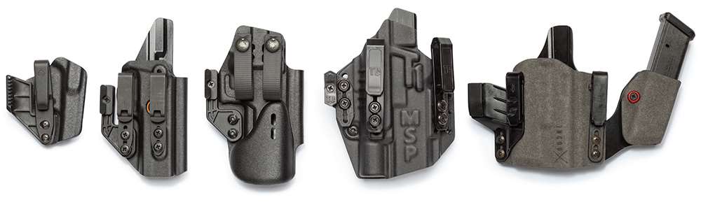 Appendix-carry holsters