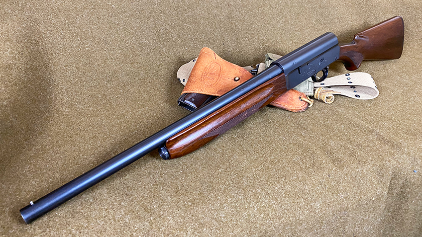 Another Photo of the author&#x27;s U.S. Ordnance marked Remington Model 11 Sportsman.