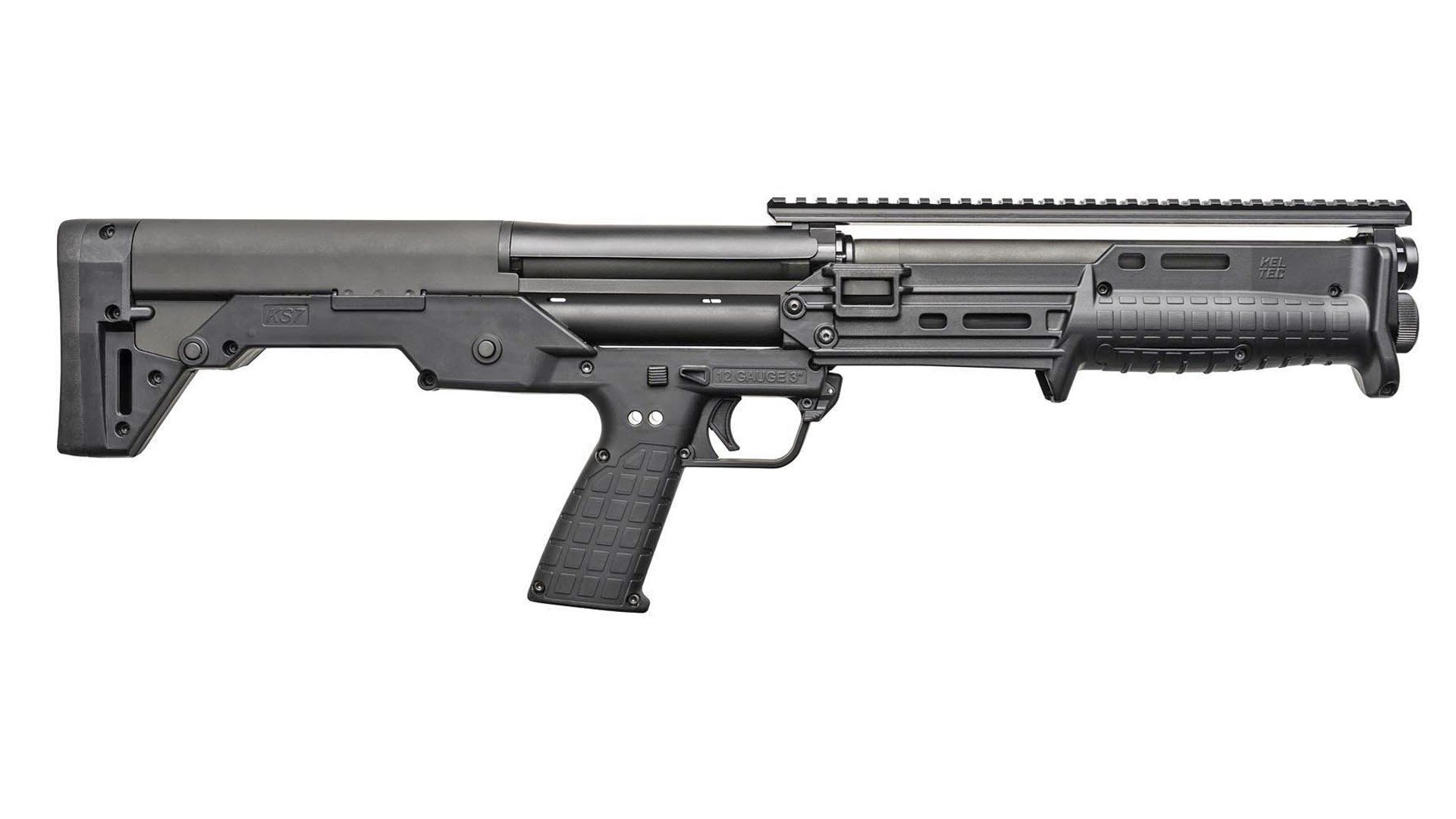 Right side of the KelTec KS7 Gen2 shotgun.