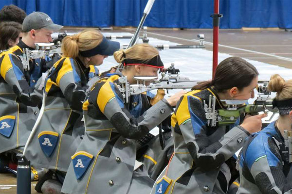 Collegiate Rifle: No. 1 West Virginia Too Hot To Handle For No. 11 Akron