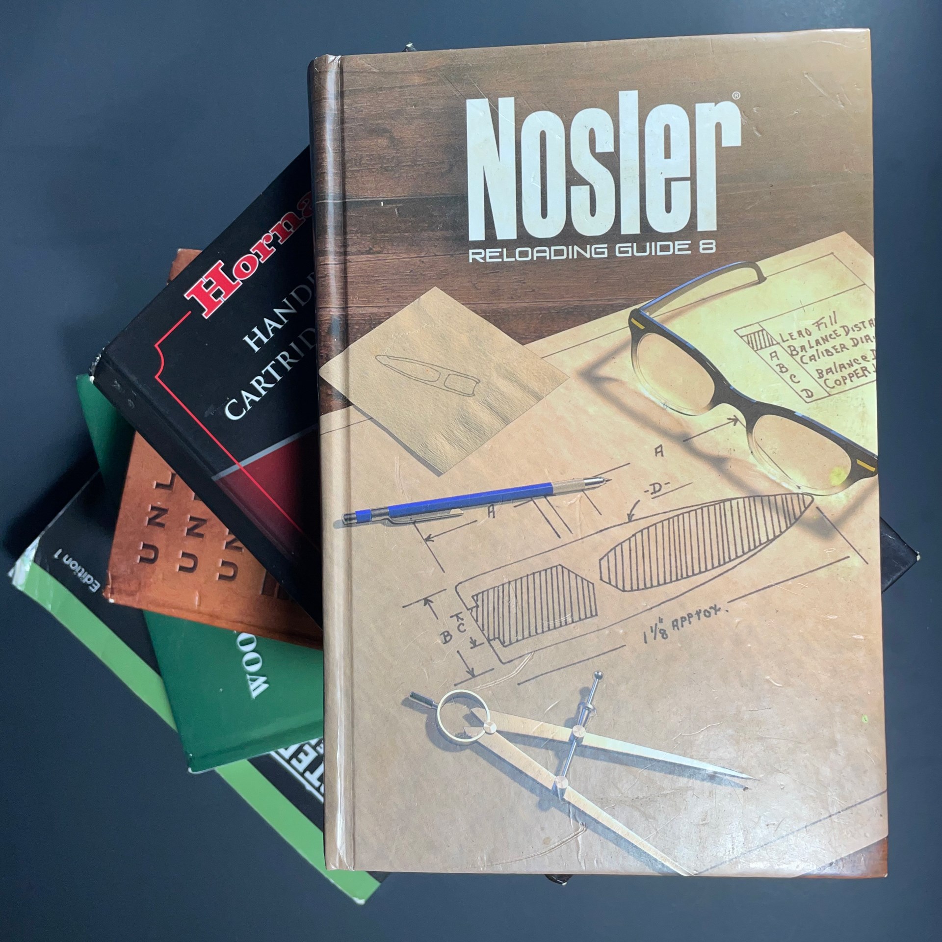 Nosler reloading manual hornady books stack arrangement publications