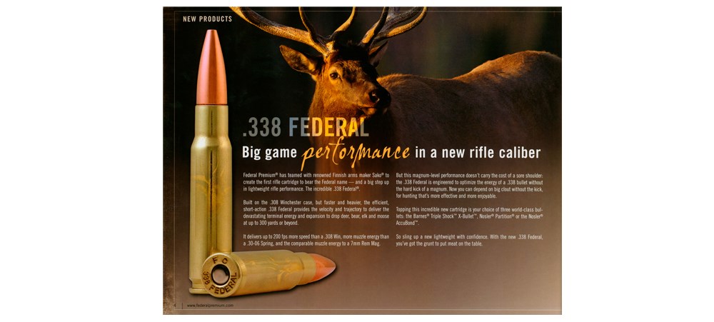 Federal Ammo Ad