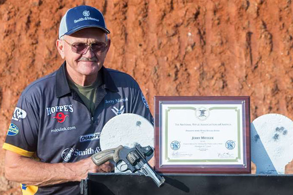 Jerry Miculek Sets NRA World Records At Smith & Wesson's New Tennessee Headquarters