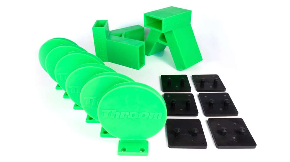 Throom Targets 6” Bounceback Series Plate Rack