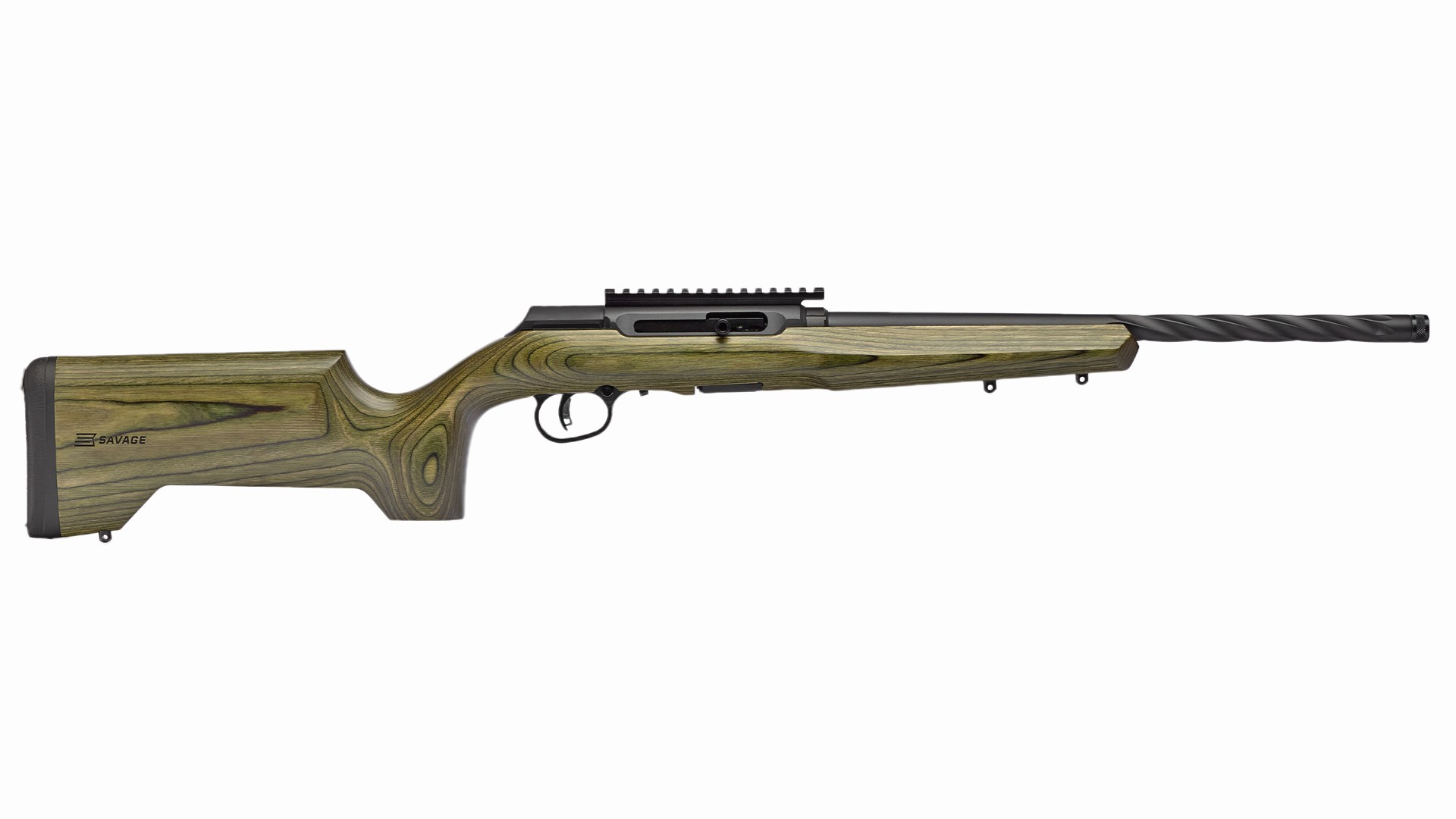 Right side of the Savage Arms A22 Timber Tactical.
