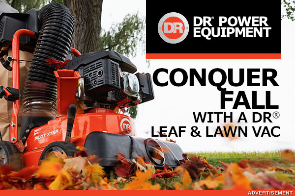 Conquer Fall with a New Leaf & Lawn Vacuum from DR® Power Equipment