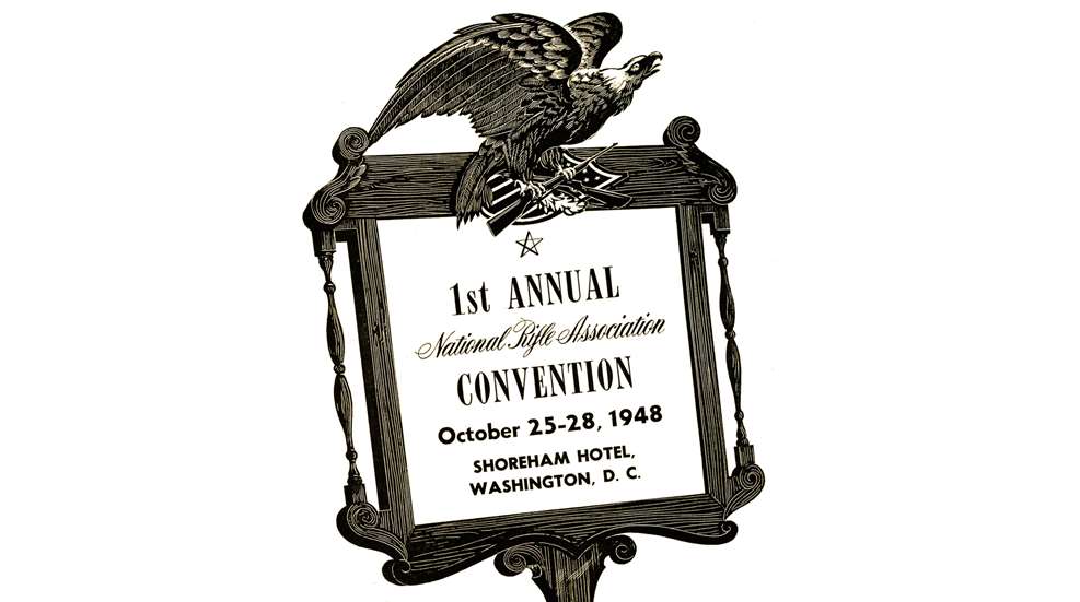 1948 NRA Convention sign