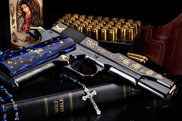 New: SK Customs Limited-Edition Lady of Guadalupe Colt 1911