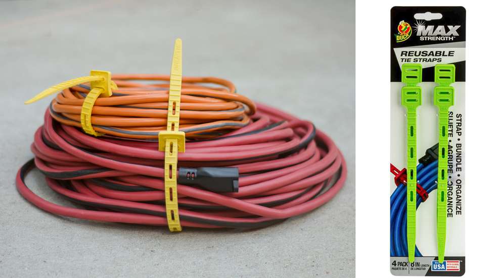 Duck Max Strength Reusable Tie Straps