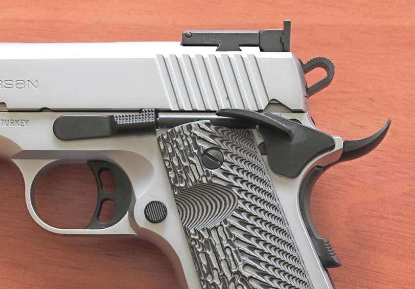 Girsan MC1911 Match Elite closeup left side