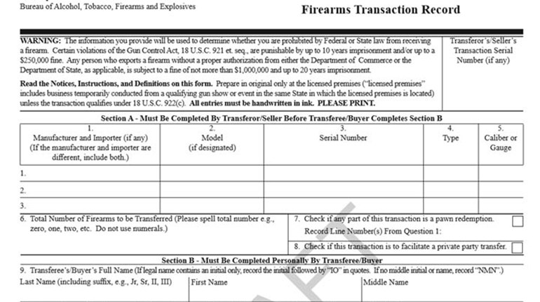 BATFE Releases New Form 4473 | An Official Journal Of The NRA