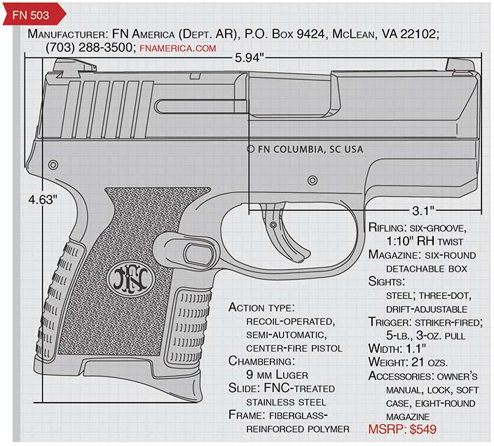 FN 503 specs