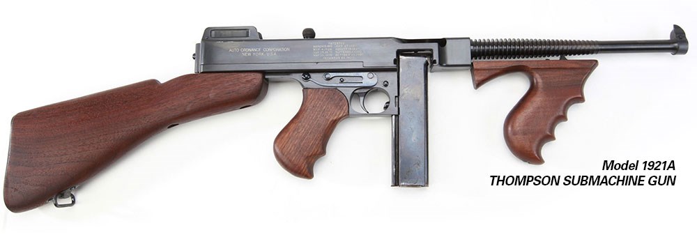 Model 1921A  Thompson submachine gun