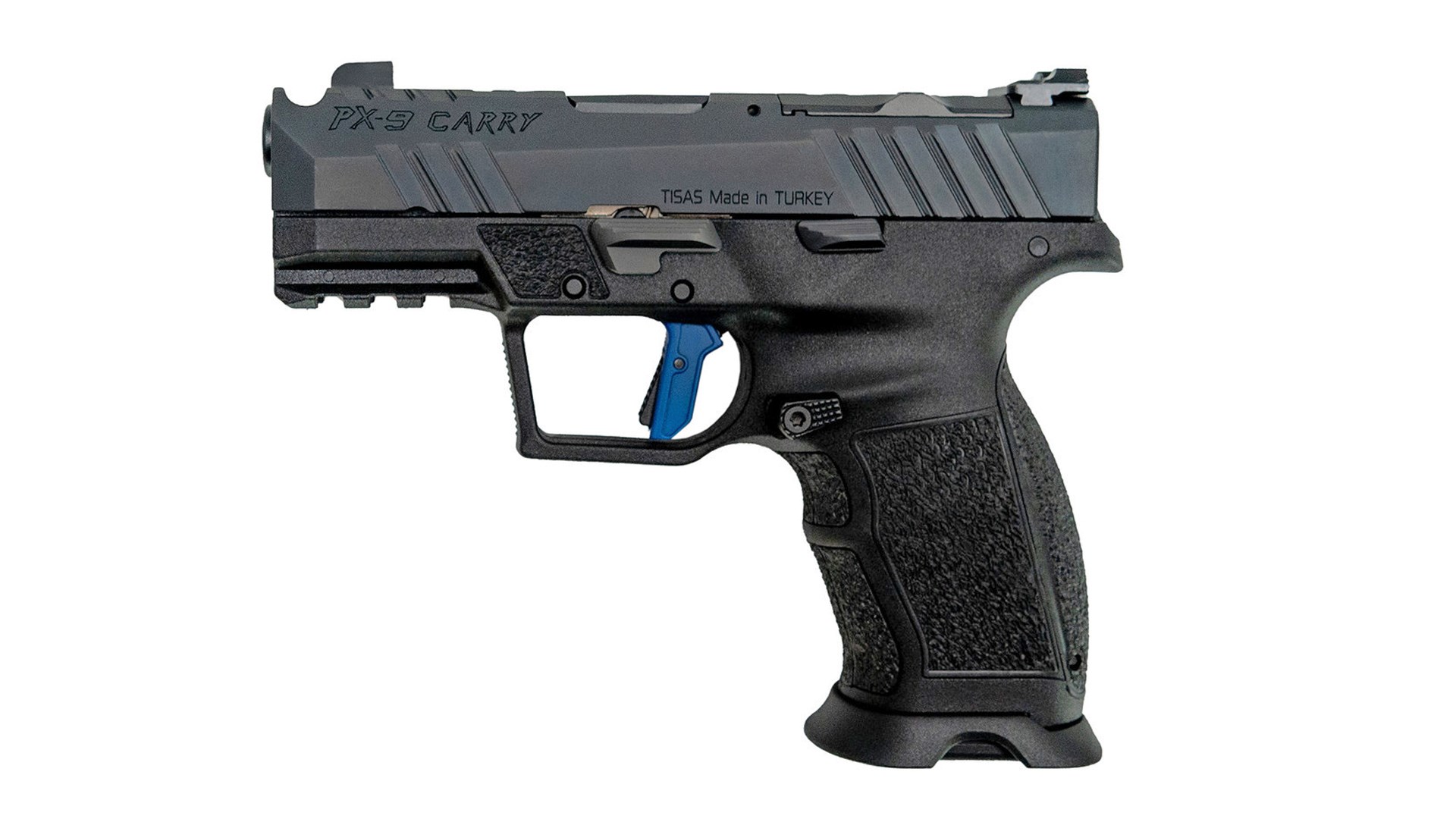 Left side of the Tisas PX-9 Carry Comp.