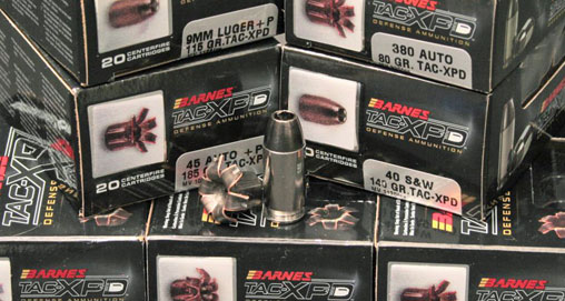 Barnes TAC-XPD Defense Ammunition (gel test)
