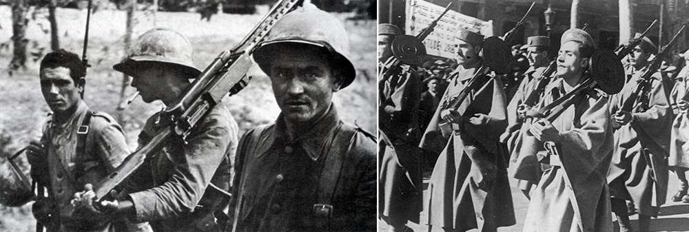 Maxim-Tokarev M1925 LMG, DP-27 machine gun