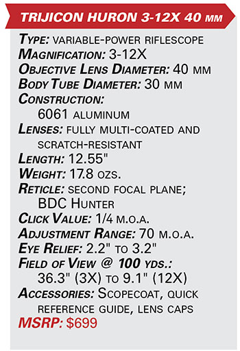 trijicon huron 3-12x 40 mm