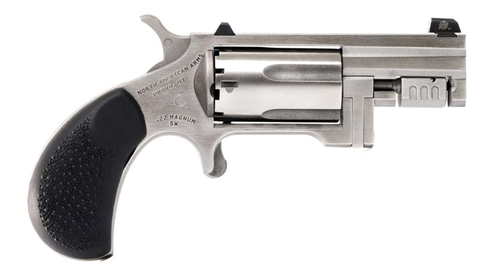 Right side of the North American Arms Sentinel revolver.