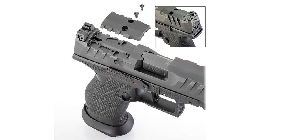 optic cutout at the rear of the Pro-X PMM’s slide