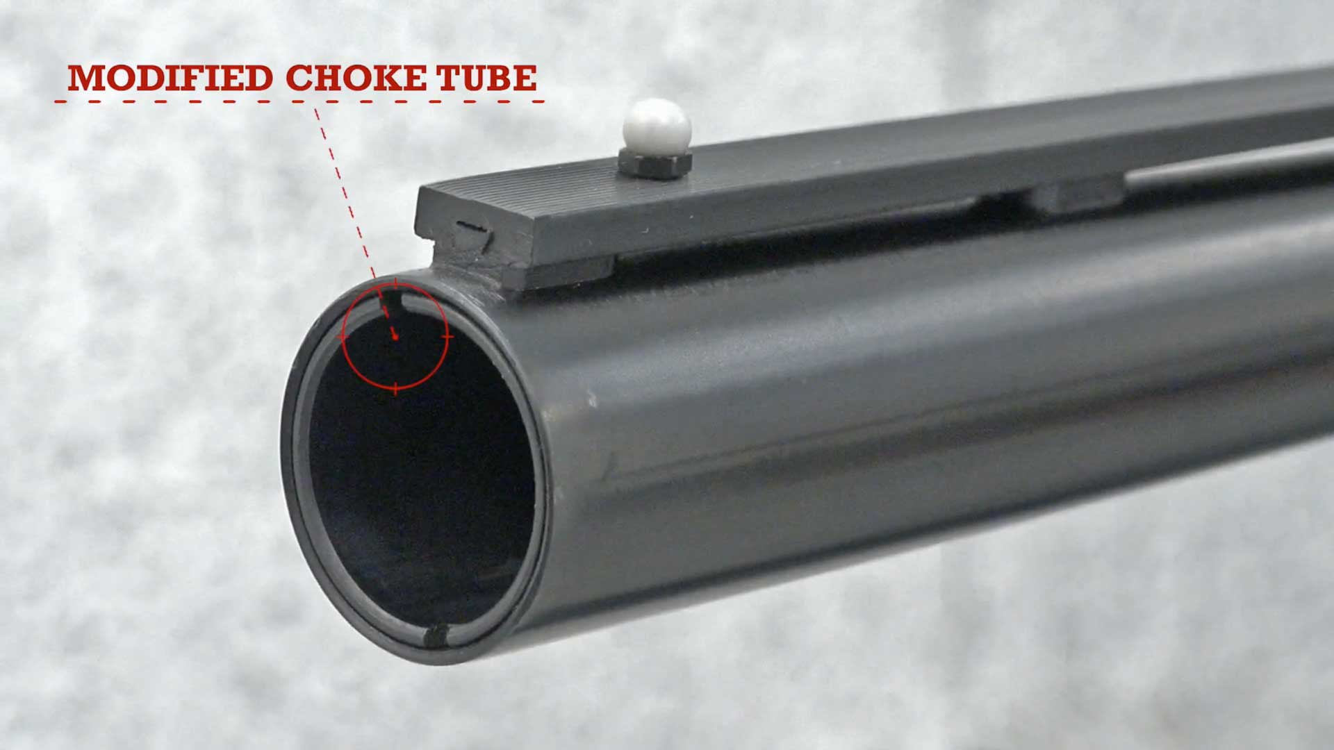 shotgun barrel muzzle gun parts steel tube