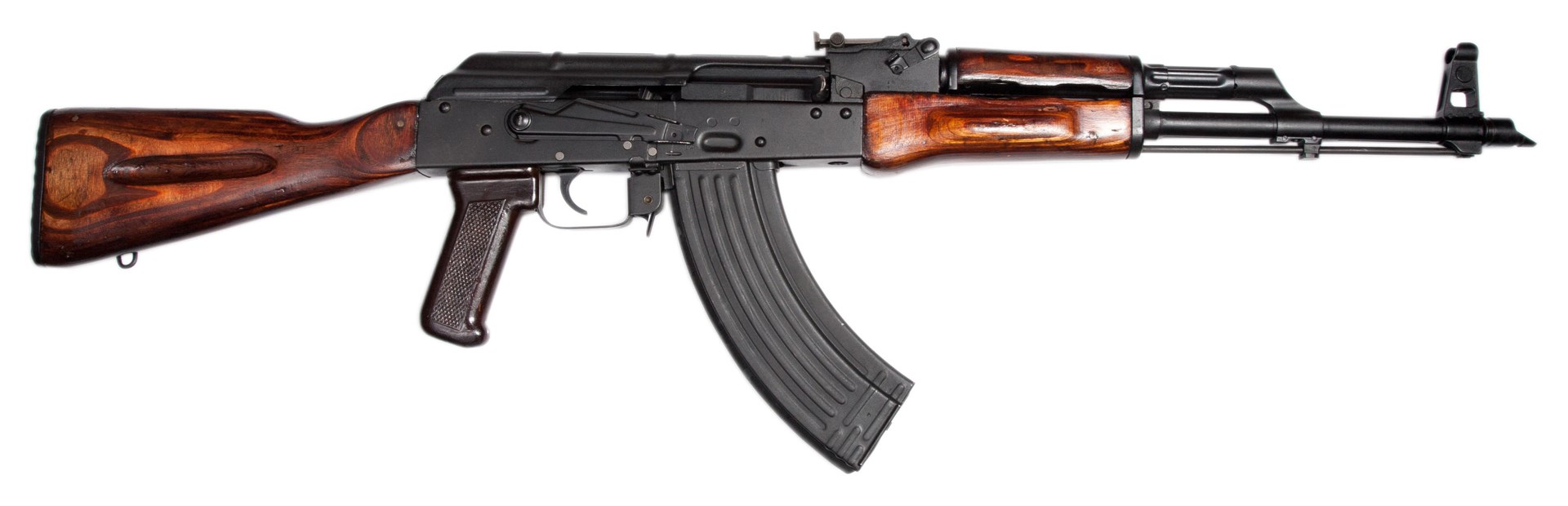 Right side view of a 1970 Izhévsky mashinostroítelny Zavod (IZhMASh) AKM. Author's collection.