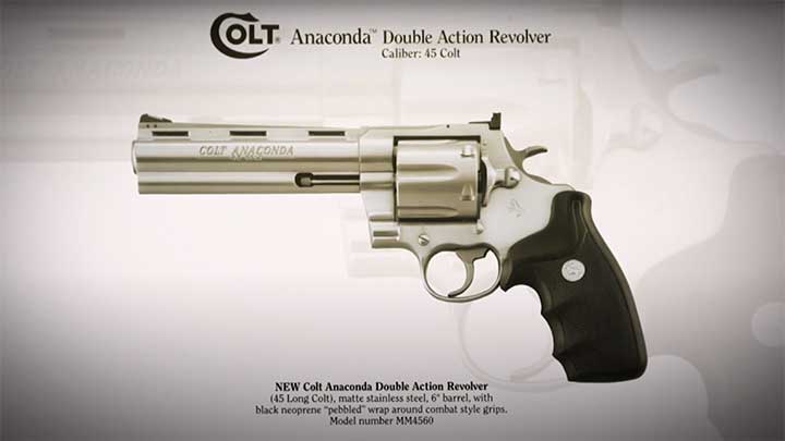 The 6&quot; barrel version of the Colt Anaconda.
