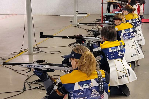 Collegiate Rifle: Akron Zips Chalk Up Two More Wins