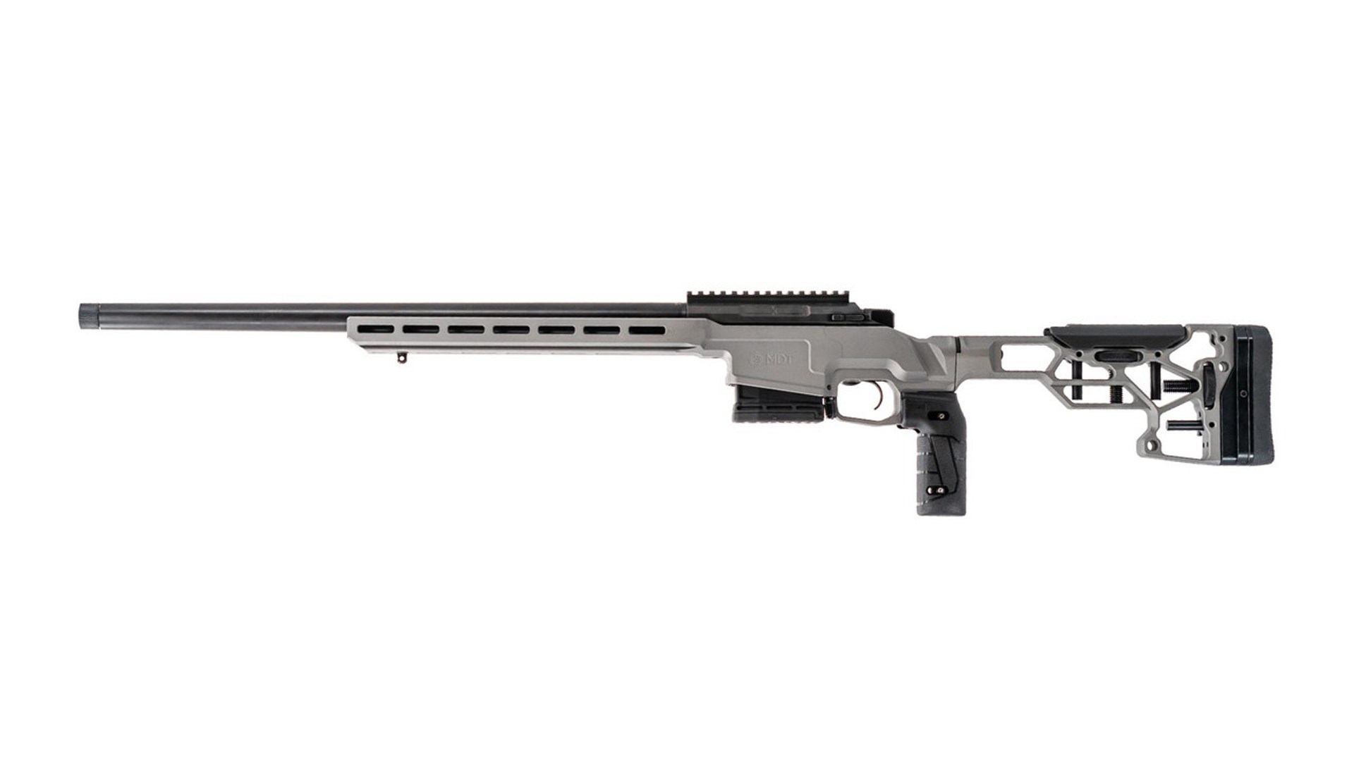 Left side of the Faxon Firearms FX7 bolt-action rifle.