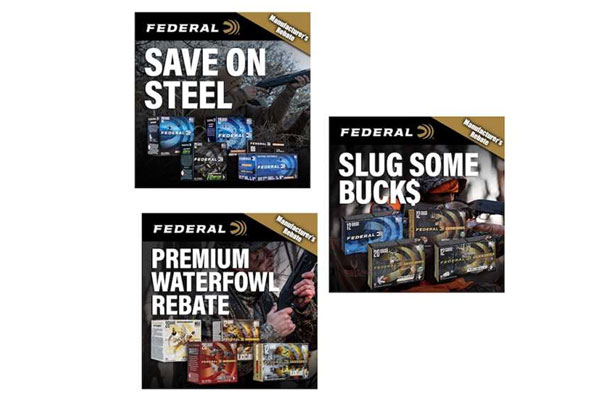 Federal Ammunition Launches Three Shotshell Rebates for Fall